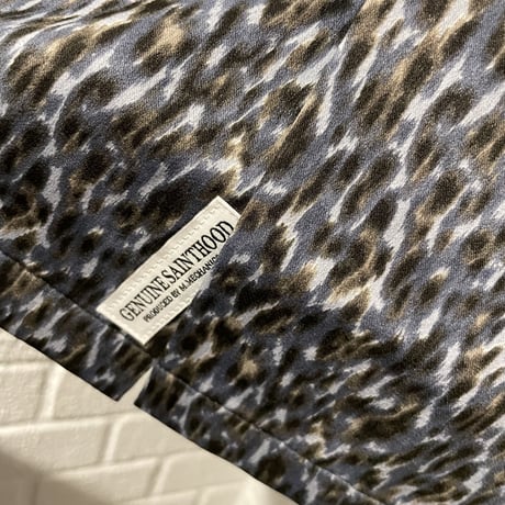 SAINT PAIN/Small Leopard Shirts BLUE