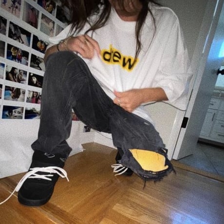 Drew House/DREW LOGO TshirtsWHITE
