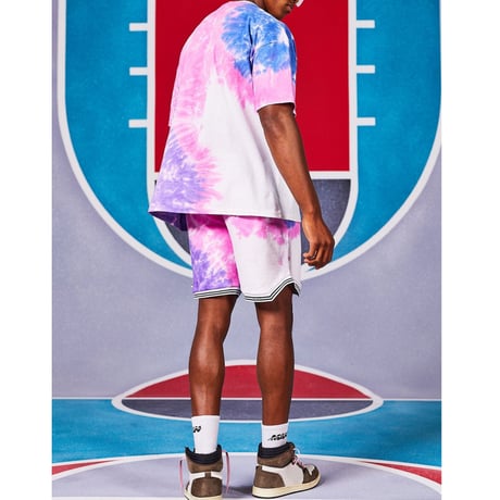 BOOHOO /Tie-dye USA Shorts