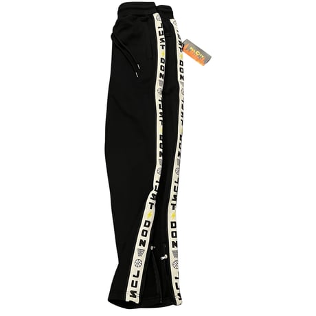 ALL CITY by Just Don / Logo Sweatpants BLACK  White Line