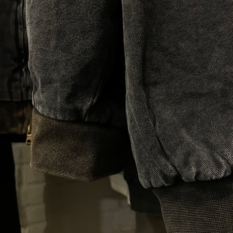 Mismatch NYC/Washed oversized Zip Up Hood Jacket