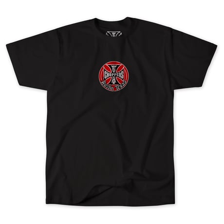 West Coast Choppers/ Circle Logo Tshirts "BLACK"