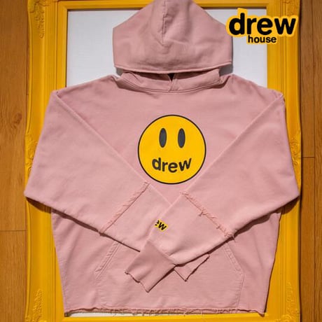 Drew House/Mascot Cut Off  Hoodie "DUSTY ROSE"