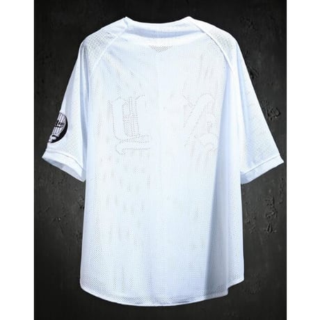 ByTheR/ NY Baseball Shirts "WHITE/BLACK"