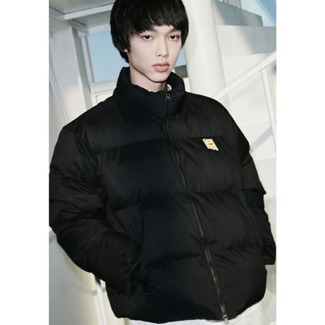 MISTER CHILD/smile Puffer Jacket "BLACK"