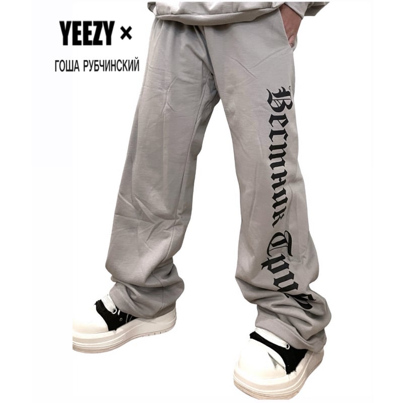 YEEZY × Gosha Rubchinskiy / Logo Wide Pants (S