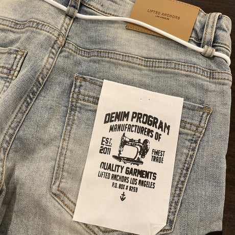 LIFTED UNCHORS/PUFF Print DENIM