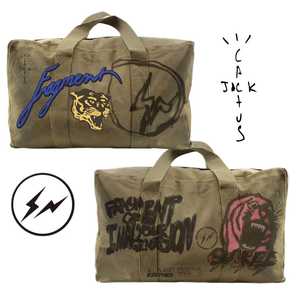 Travis Scott ✖︎ Fragment design /military Hand