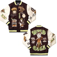 Reason Clothing Newyork /Betty Boop Stadium Jacket