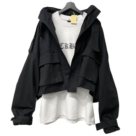 MNML/Cropped M65 Jacket "BLACK"
