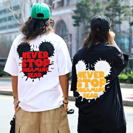 By The R/Bear Tshirts (BLACK)
