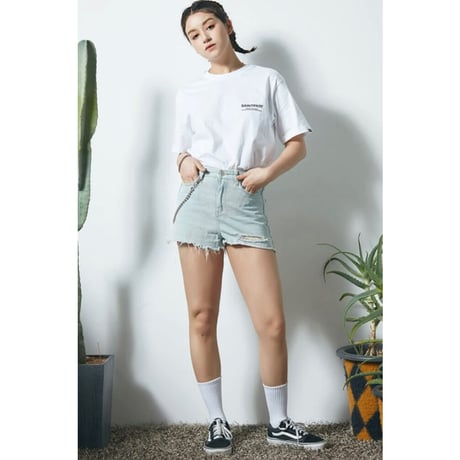 SAINT PAIN/Back Logo Tee WHITE