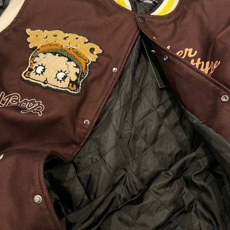 Reason Clothing Newyork /Betty Boop Stadium Jacket