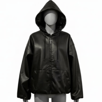 Mismatch NYC/Balloon Leather Short Jacket (SET UP)