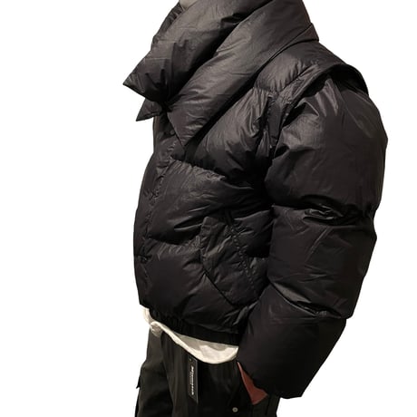 Mismatch NYC/2way Short Puffer Jacket