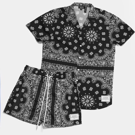 BOOHOO × Migos /BANDANA Set Up  BLACK