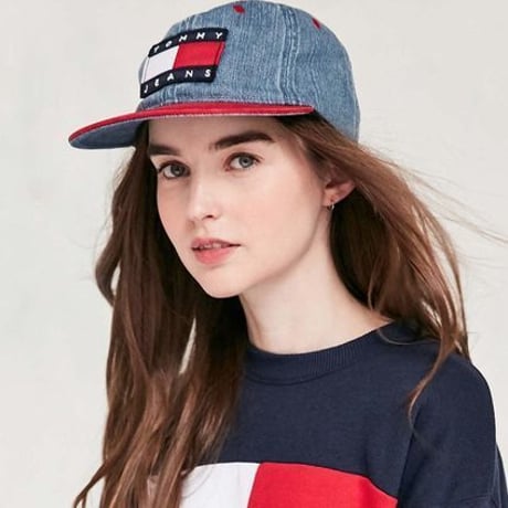Tommy jeans/Big Logo Denim Cap