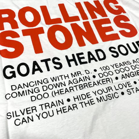 The Rolling Stones/Official Tshirts WHITE