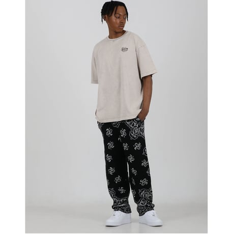 FNTY/Knitted Paisley  PANTS  "BLACK "