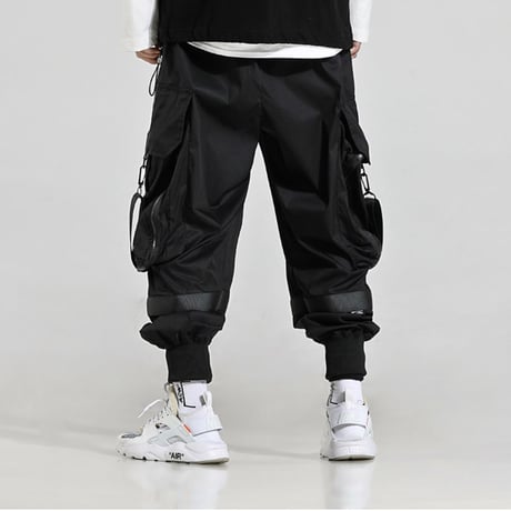 WOSS.official/Belt Cargo Pants BLACK