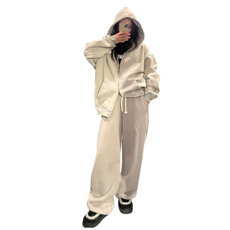 Mismatch NYC/Washed Zip Hoodie (SET UP)