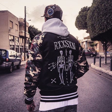 Reason Clothing Newyork/Camo Rose スカジャン
