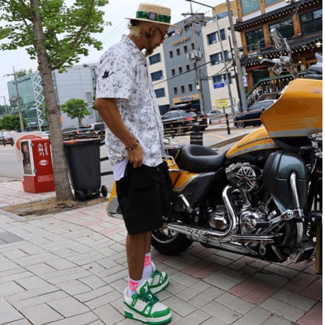 By The R/Tatoo Art Button Shirts "WHITE"
