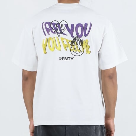 FNTY/  I FEEL YOU TSHIRTS "WHITE"