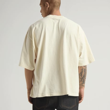 Shaka Wear/ HeavyWeight Boxy Tee "CREAM"