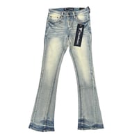 VALABASAS / Mr Stacked Denim  "Wash Blue"