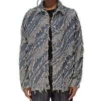 Mismatch NYC/Denim Fringe Shirts