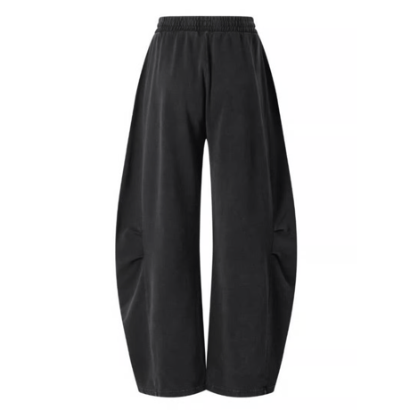 Mismatch NYC/Washed barrel SweatPants "Vintage Black"