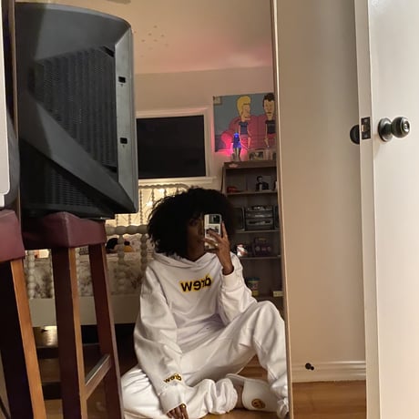 Drew House/LOGO  Hoodie  WHITE