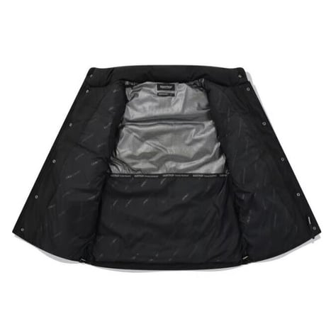 SAINT PAIN/PUFFER VEST BLACK