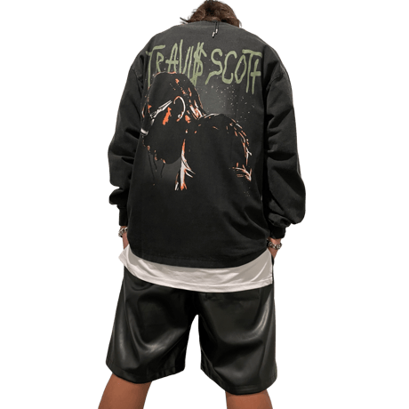 Mismatch NYC/”Travis Scott” vintage Longsleeve Tee
