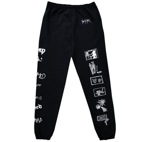 Deadly Doll/"Comic " Sweat Pants (SET UP)