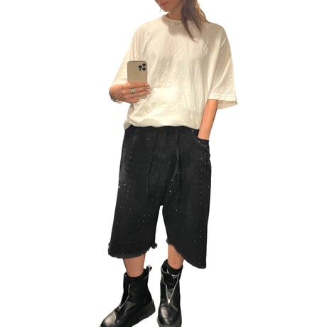 Shaka Wear/ HeavyWeight Boxy Tee " White"
