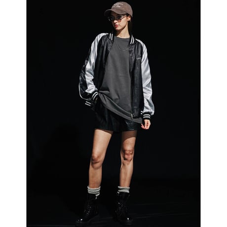 SAINT PAIN/Satin Souvenir Jacket
