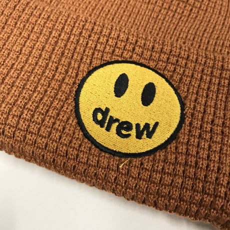 Drew House/Mascot waffle Beanie　"Burnt Orange"