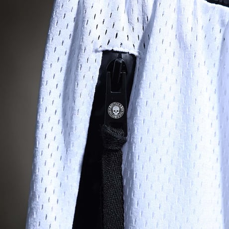 By The R/Big Lettering Mesh Shorts (Set UP)  WHITE