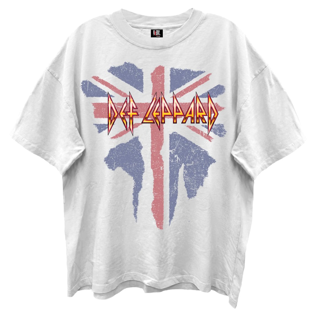 Def Leppard × Giant Vintage official Tee | BING