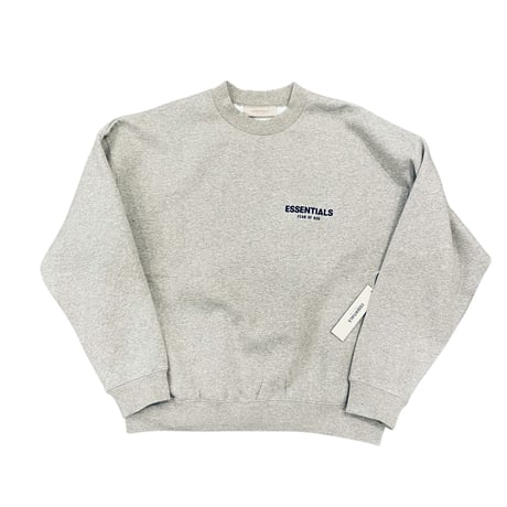 ESSENTIALS by Fear of God /LOGO Crewneck "GRAY"