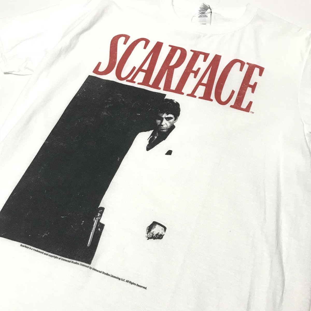 オフィシャル ODB/ SCARFACE ラップ Tシャツ SCARFACE 