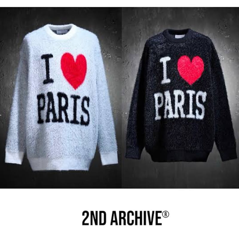 2nd archive/ I♡Paris Mohair knit 