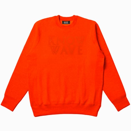 Know Wave/Logo スエット　オレンジ
