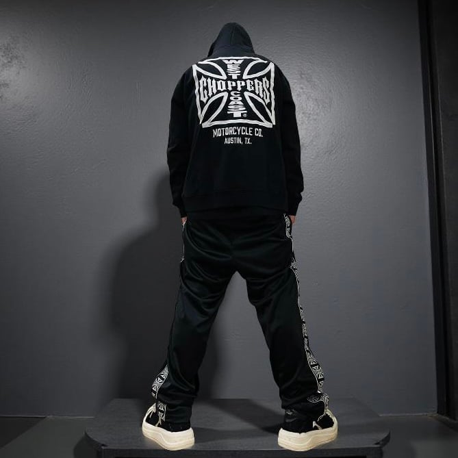 w*w様 West Coast Choppers パーカー ネイブーブラック ID Supply Co