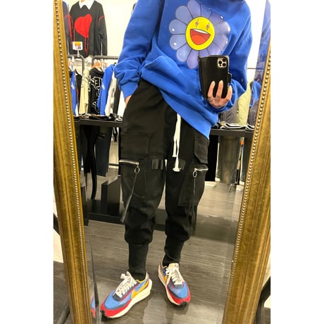 J Balvin × Takashi Murakami/"KAIKAI KIKI " Hoodie BLUE