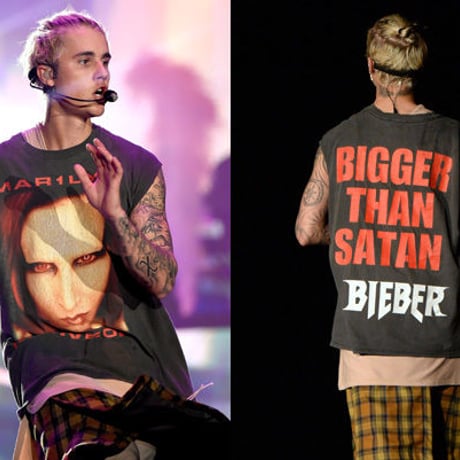 Purpose tour/Justin bieber official Marilyn Manson Cut Off