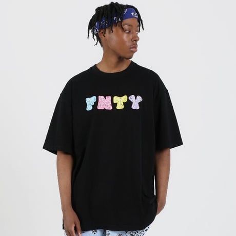 FNTY/ APPLIQUE LOGO Tshirts "BLACK"