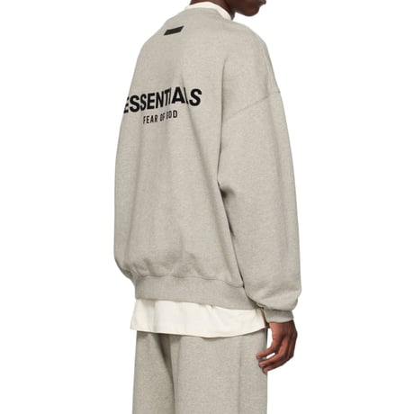 ESSENTIALS by Fear of God /LOGO Crewneck "GRAY"